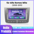 Android 13 Autoradio Für Alfa Romeo Mito 2008-2019 GPS Navi WIFI DAB+ BT Carplay