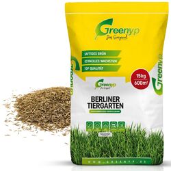 Berliner Tiergarten Rasensamen - Universalrasen Grassamen Rasen Rasensaat Gras🌱Schnellkeimend🌱Robust🌱Trittfest🌱Menge 2,5-30kg