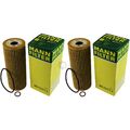 2x Original MANN-FILTER Ölfilter Oelfilter HU 727/1 x Oil Filter