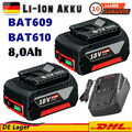 Für Bosch Ersatz Akku GBA 18V 8,0Ah BAT609 18 Volt BAT618 BAT620 GSR GSB GBH