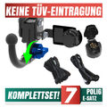 Anhängerkupplung abnehmbar +E-Satz 7p für Seat Leon 3 III 5F ST (Kombi) 13-20