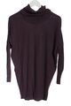 LA FéE MARABOUTéE Rollkragenpullover Damen Gr. DE 36 lila Casual-Look