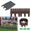 2,8/5,6/8,4m Garten Rasenkante Palisade Beetumrandung Beeteinfassung Gartenzaun