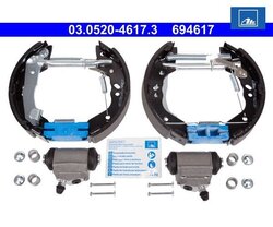 Bremsbackensatz Original ATE TopKit ATE 03.0520-4617.3