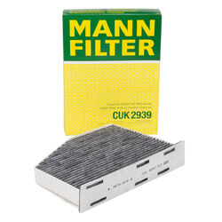 MANN CUK2939 Innenraumfilter Aktivkohle für VW GOLF 5 6 PASSAT B6 B7 AUDI A3 8P