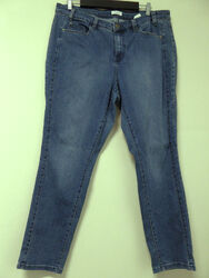 wie NEU!! SHEEGO Baumwollemix Jeans Stretch Hose Gr. 50  blau