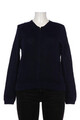 Esprit Strickjacke Damen Cardigan Jacke Gr. L Baumwolle Marineblau #xw55p3s