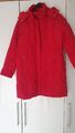 Heine Damen Steppmantel Winter Mantel Jacke Daunen rot Kapuze  Gr. 42 wie neu