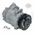 DELPHI Kompressor Klimaanlage TSP0155967 für OPEL MERIVA Großraumlimousine S10