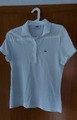 Damen Polo-Shirt, weiß, Gr. 42 von original LACOSTE