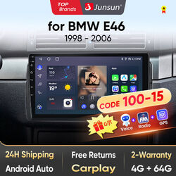 "Black Friday"Android 64G Autoradio GPS Nav CarPlay Für BMW E46 M3 Eonon E46A12S