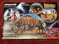 PLAYMOBIL 70576 Back to the Future Part III Adventskalender NEU ungeöffnet
