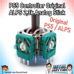 PS5 Analog Stick Original ALPS 2,3k weiß Controller Thumbstick PlayStation 5 Joy