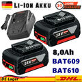 Für Bosch Ersatz Akku GBA 18V 8,0Ah BAT609 18 Volt BAT618 BAT620 GSR GSB GBH DE