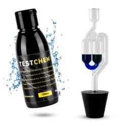 TESTCHEM - Zylinderkopf Dichtung Tester CO2 Leck-Test Kühlsystem universal 100mlZuverlässiger Abgastest defekter Zylinderkopfdichtungen