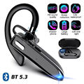 Bluetooth 5.3 Wireless Earpiece Headphones Earbuds Handsfree Headset with Mic