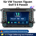 Android 13 DAB+ Autoradio Navi Für VW Passat CC Golf 5/6 Jetta Tiguan SEAT Skoda