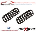 SCHRAUBENFEDER FAHRWERKSFEDER VORNE MAXGEAR 60-0771D 2PCS A NEU OE QUALITÄT