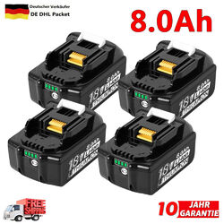 Für Original Makita Akku 18V 9,0AH 6AH BL1860B BL1850B BL1830 BL1820 LXT Lithium