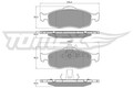 TOMEX Brakes Bremsbelagsatz Scheibenbremse TX 11-19 für FORD MONDEO 2 BAP BFP 1