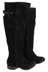 FLARE &amp; BRUGG Damen Leder Stiefel Schwarz Gr. 41 Elegant