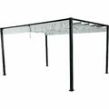 SIENA GARDEN Sky Pavillon 300x400 cm, hellgrau Gestell aus Stahl/Aluminium, a...