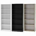 Bücherregal Regal Holzregal Standregal Wandregal Büroregal 180x60x30cm weiss