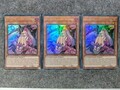 3x ROTE BLÜTEN AUS DEM UNTERHOLZ - DUDE-DE006 Ultra Rare /1. Auflage NM Playset 