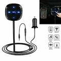 Bluetooth AUX-In USB Auto Kit FM Transmitter Radio MP3 Player Freisprecheinrichtung