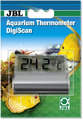 JBL Aquarium Thermometer DigiScan Digitales Aquarienscheiben Klebethermometer