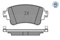 MEYLE BREMSBELÄGE SATZ HINTERACHSE PASSEND FÜR AUDI A4 A5 A6 A7 A8 Q5 Q7 VW