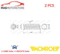 SCHRAUBENFEDER FAHRWERKSFEDER VORNE MONROE SP0335 2PCS P FÜR SEAT AROSA 1.4,1.0