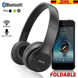 5.0 Bluetooth On-Ear Wireless faltbare Kopfhörer Kabellose Stereo-Bass-Kopfhörer