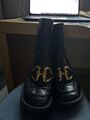 stiefelette back Lackleder gr. 36! Marke Högl neu mit Gold Schnalle