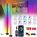 LED Stehleuchte 120cm Farbig Farbwechsel Stehlampe RGB Eckleuchte Ecklampe bunt