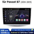 Für Passat B7 2010-2015 Android13 Autoradio carplay Navi GPS WIFI RDS BT 1+32G