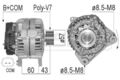 ERA Lichtmaschine Generator LiMa ohne Pfand 209097A