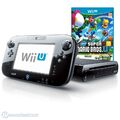 Wii U Konsole 32 GB #schwarz + New Super Mario Bros U & Luigi U + Tablet + Zub