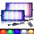 50-100W RGB LED Fluter Außen Strahler Flutlicht Scheinwerfer Garten Lampe IP65