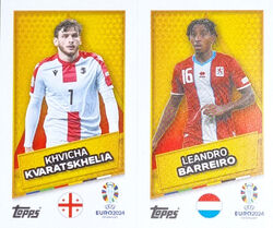 Topps UEFA EURO 2024 Germany Sticker - Einzelsticker zum aussuchen 3/3
