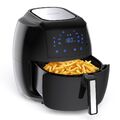 Tomons Heißluftfritteuse 5,5L XXL Heissluft Fritteuse  ohne Öl Air Fryer 1800W