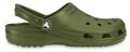 Crocs Classic Clogs Schuhe Pantoletten Sandale Hausschuhe (Army Green)