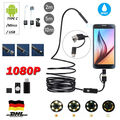 2-10M Endoskop Kamera  Inspektion Wasserdicht PC Android Han USB 5,5mm LED-HD