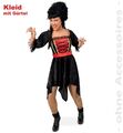 Fasching Karneval Megan Kleid Piratin Vamp Kostüm mit Gürtel Gr. 36 NEU