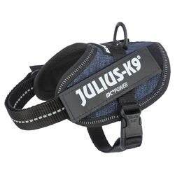 Julius-K9 IDC Hunde Powergeschirr jeans, diverse Größen, NEU