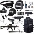 SWAT Kostüm Accessoires Zubehör Verkleidung S.W.A.T Fasching Karneval