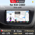 QLED DAB+ Für Kia Ceed 2012-2016 Android 13 Autoradio Car Play GPS QLED 4G 64GB