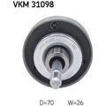 SKF VKM 31098 Umlenkrolle Führungsrolle Keilrippenriemen für VW SKODA SEAT