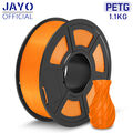 🔥JAYO PLA Matt PETG PLA+ SILK 1,75mm 3D Drucker Filament 1,1KG Schwarz ABS PVB