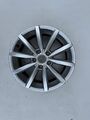 1x Alufelge 16 Zoll 6.5" 5x112 46ET Glanz Silber 5G0601025BQ VW Golf Vii